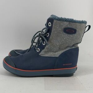 KEEN Blue and Gray Waterproof Boots